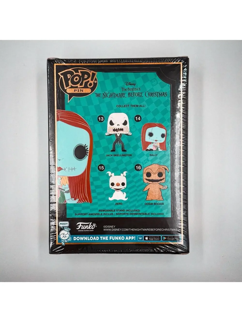 Funko Pop Enamel Pin 4-Pack Nightmare Before Christmas Disney Collectible Set